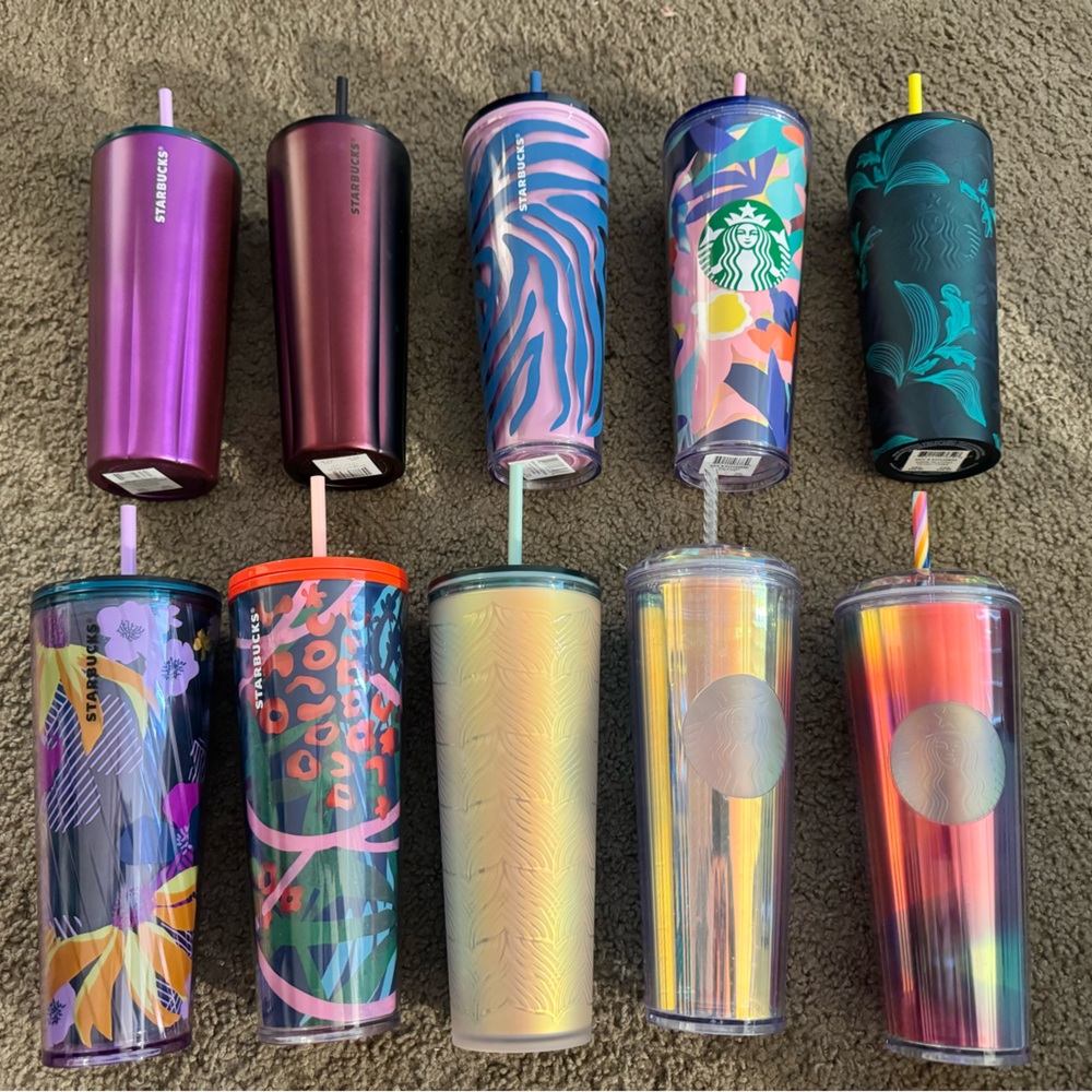 Never used starbucks cups